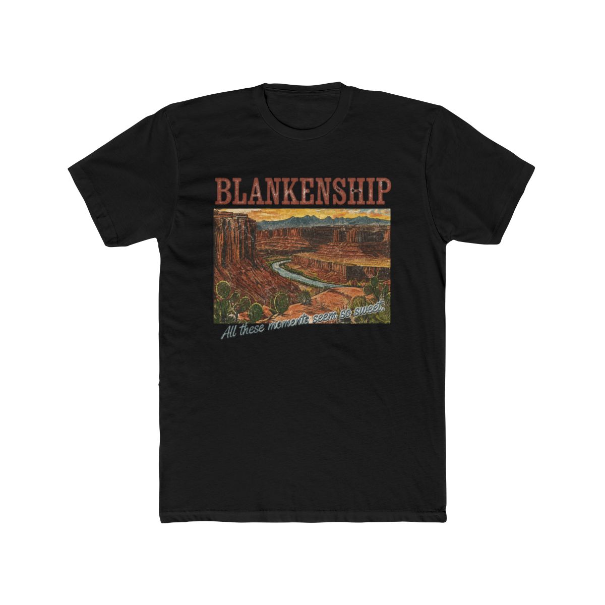 Lost Time Desert Scene Tee | Bayker Blankenship - alternate angle 3, merchandise