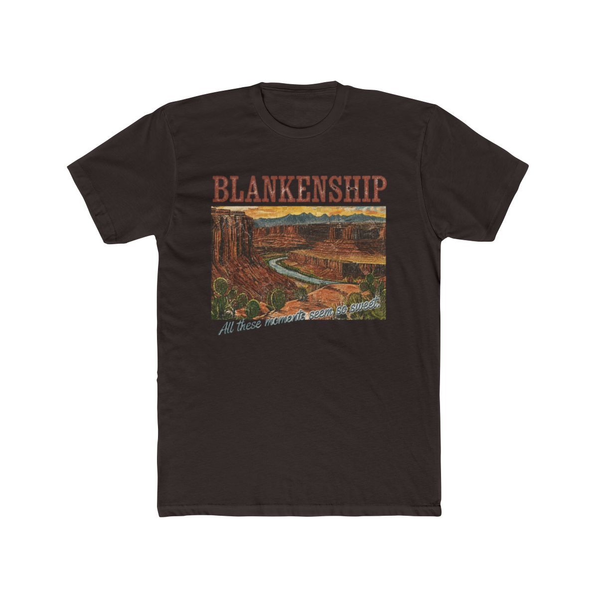 Lost Time Desert Scene Tee | Bayker Blankenship - alternate angle 2, merchandise
