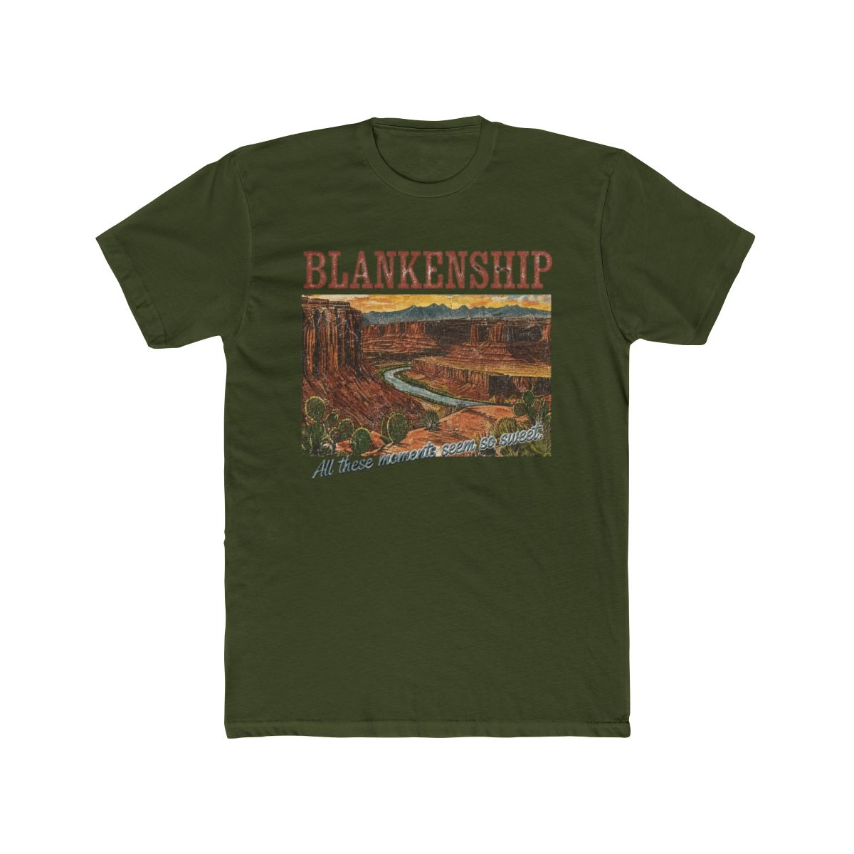 Lost Time Desert Scene Tee | Bayker Blankenship - alternate angle 5, merchandise